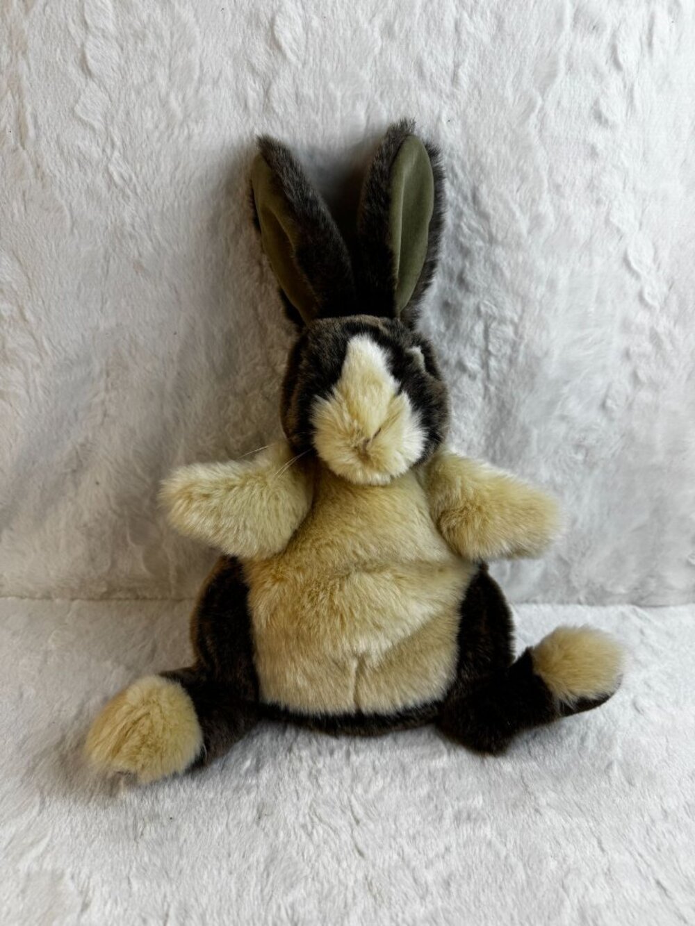 Folkmanis Hand Puppet Baby Dutch Rabbit Plush Hand Puppet Soft realistic Plush